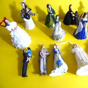 Porcelain Characters from the Movie Gone with the Wind 1936